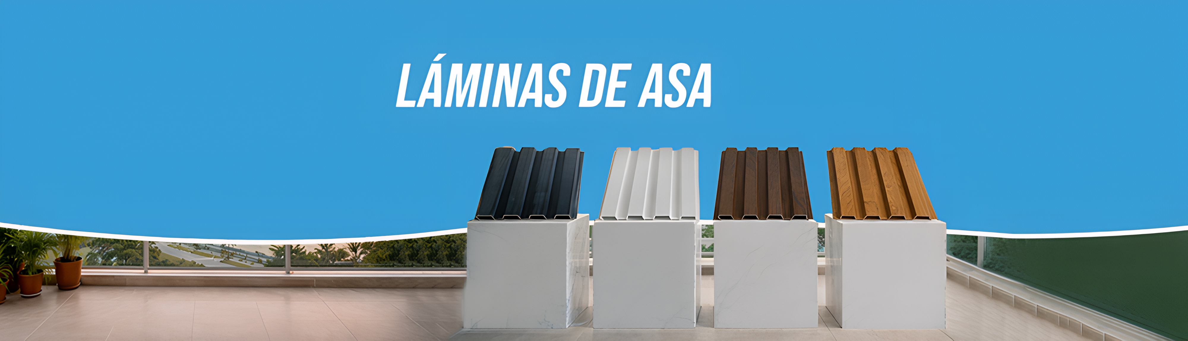 Laminas de ASA Exterior