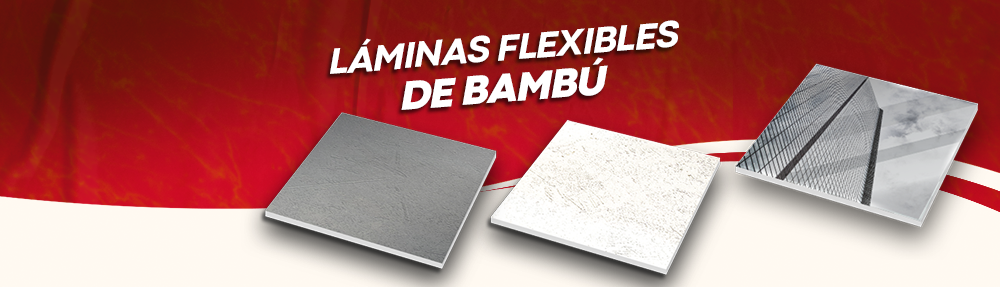 Láminas Flexibles de Bambú