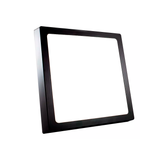 LÁMPARA LED NEGRA CUADRADA - 24W- SUPERFICIAL - LOSA