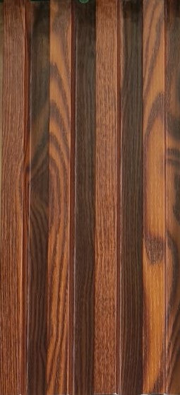 REVESTIMIENTO DE PARED PVC 170*22*2900MM CHOCOLATE