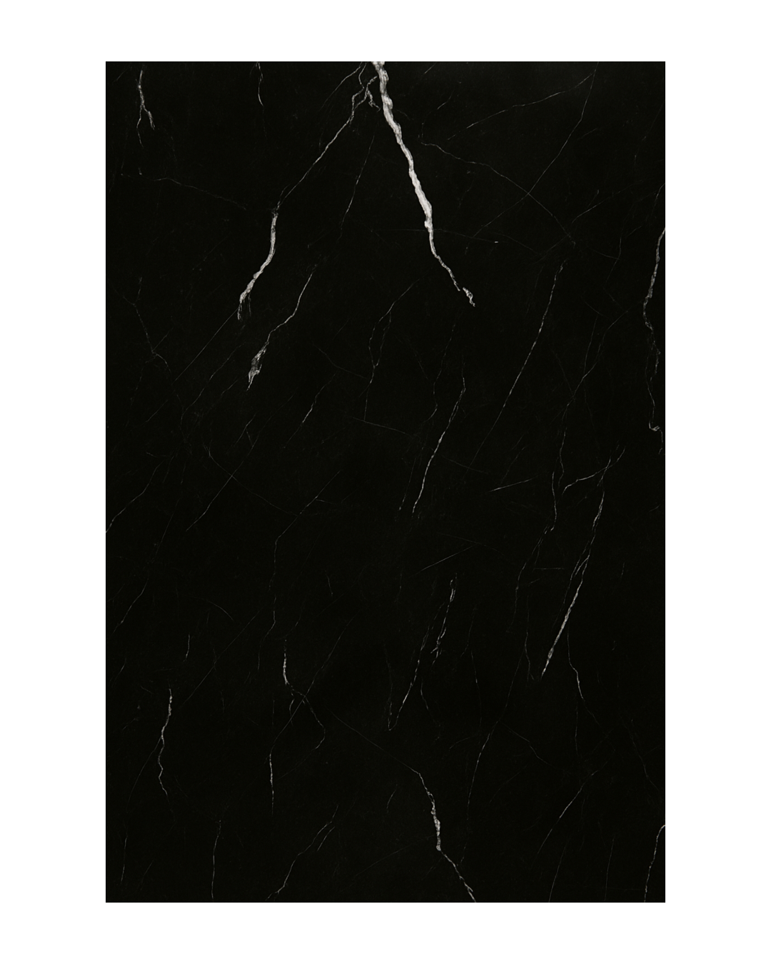 LÁMINA DE MÁRMOL PVC – NEGRO MARQUINA – BRILLANTE – 1220×2800×3 MM – 3.41M²