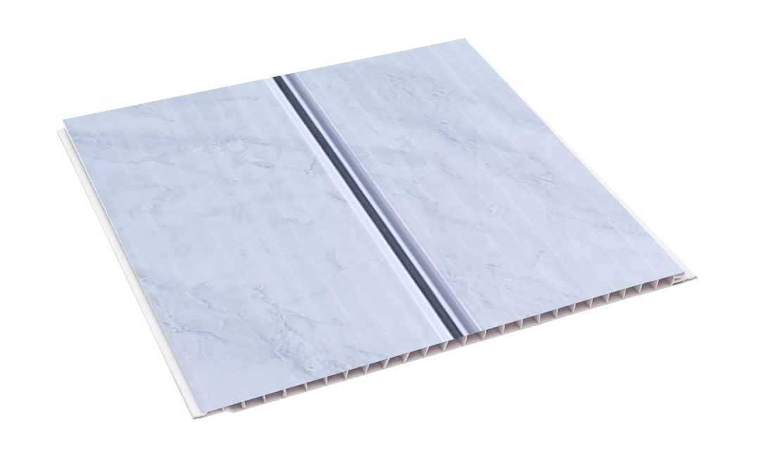 Light Gray Marbled Laminated PVC Ceiling Linea 1.19 m²