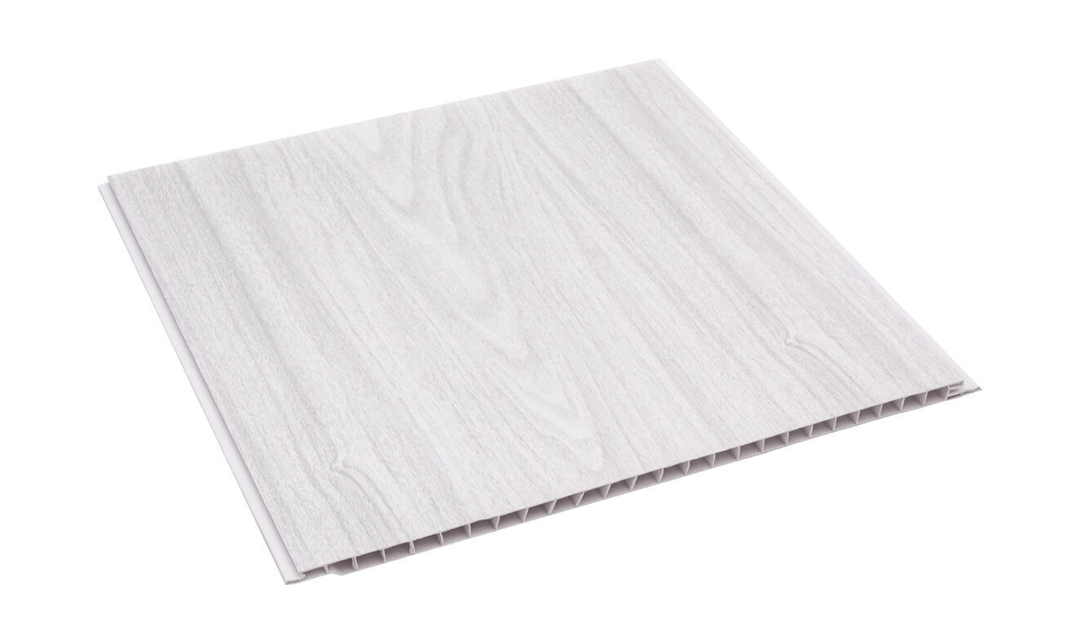 White Wood Laminated PVC Ceiling 1.49 m²