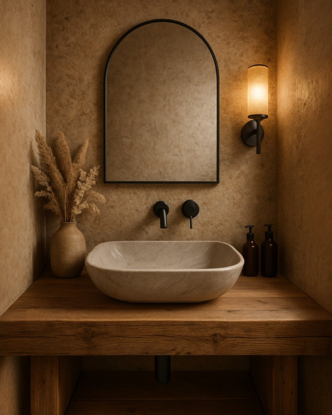 LAVAMANO DE PORCELANA VITRIFICADA - 455*320*135MM - 9006