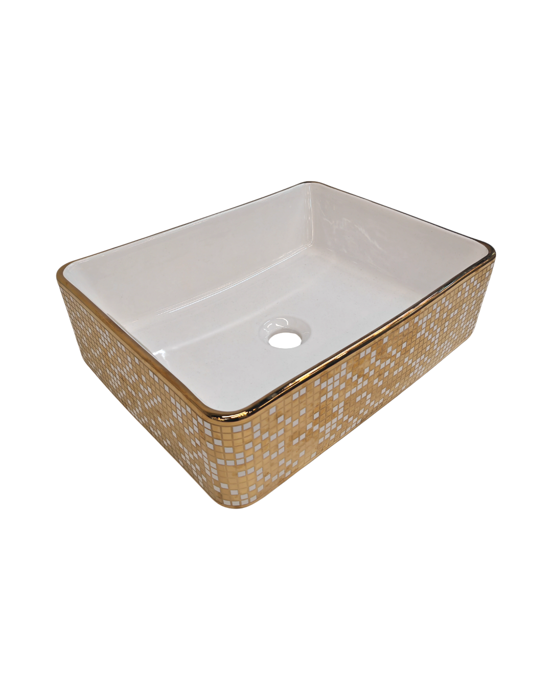 LAVAMANO DE PORCELANA VITRIFICADA - 480*370*130MM - 9013