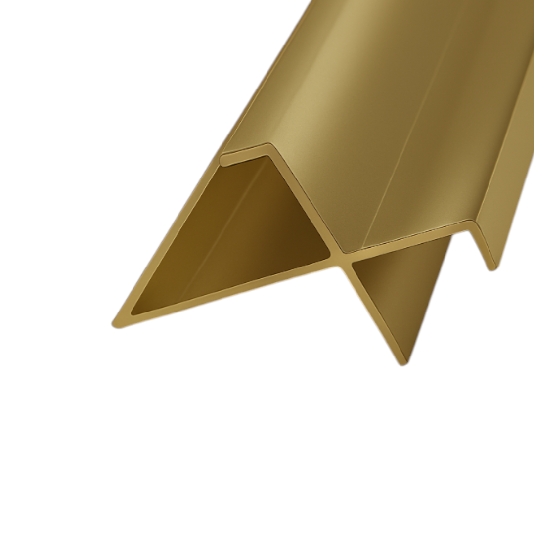 PERFIL DE ESQUNA V - ALUMINIO