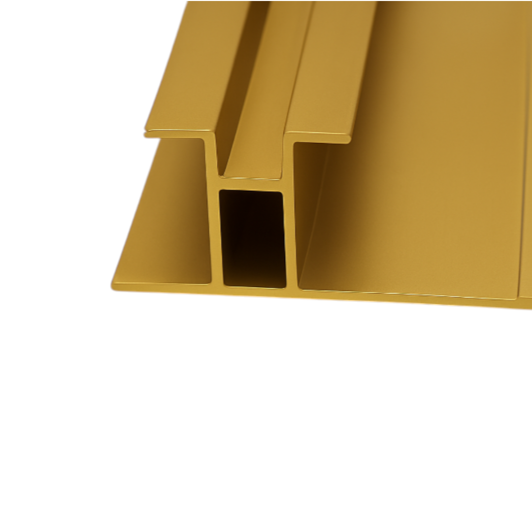 PERFIL DE UNIÓN H DOBLE ANCHA - ALUMINIO