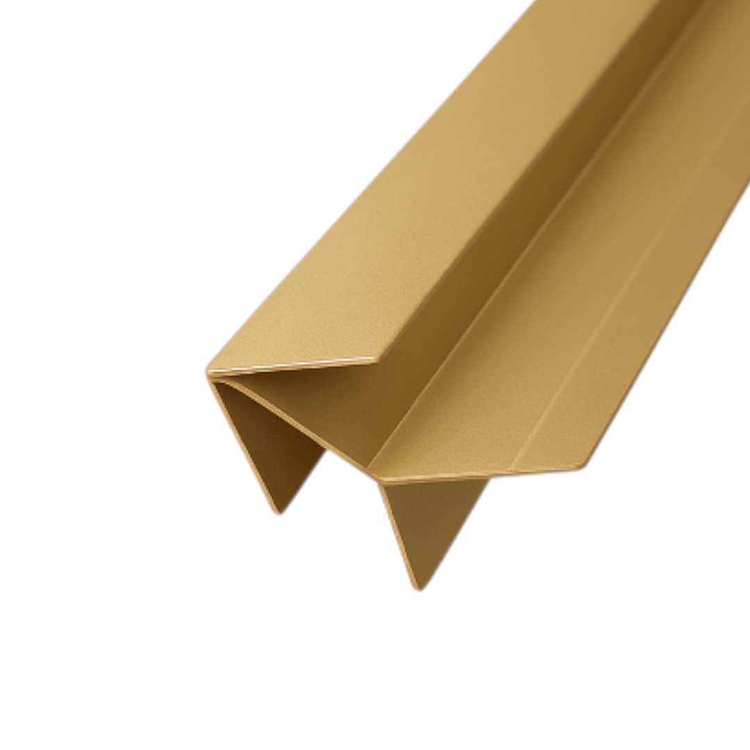 PERFIL DE ESQUINA V INVERTIDO DE ÁNGULO PUNTIAGUDO - ALUMINIO