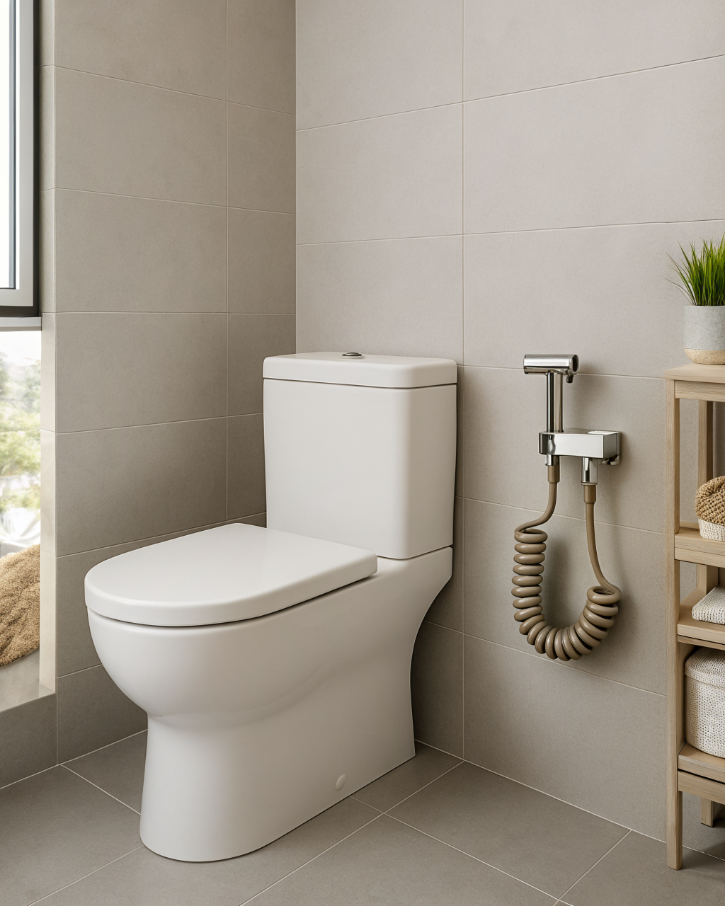 DUCHA SANITARIA – ABS + COBRE