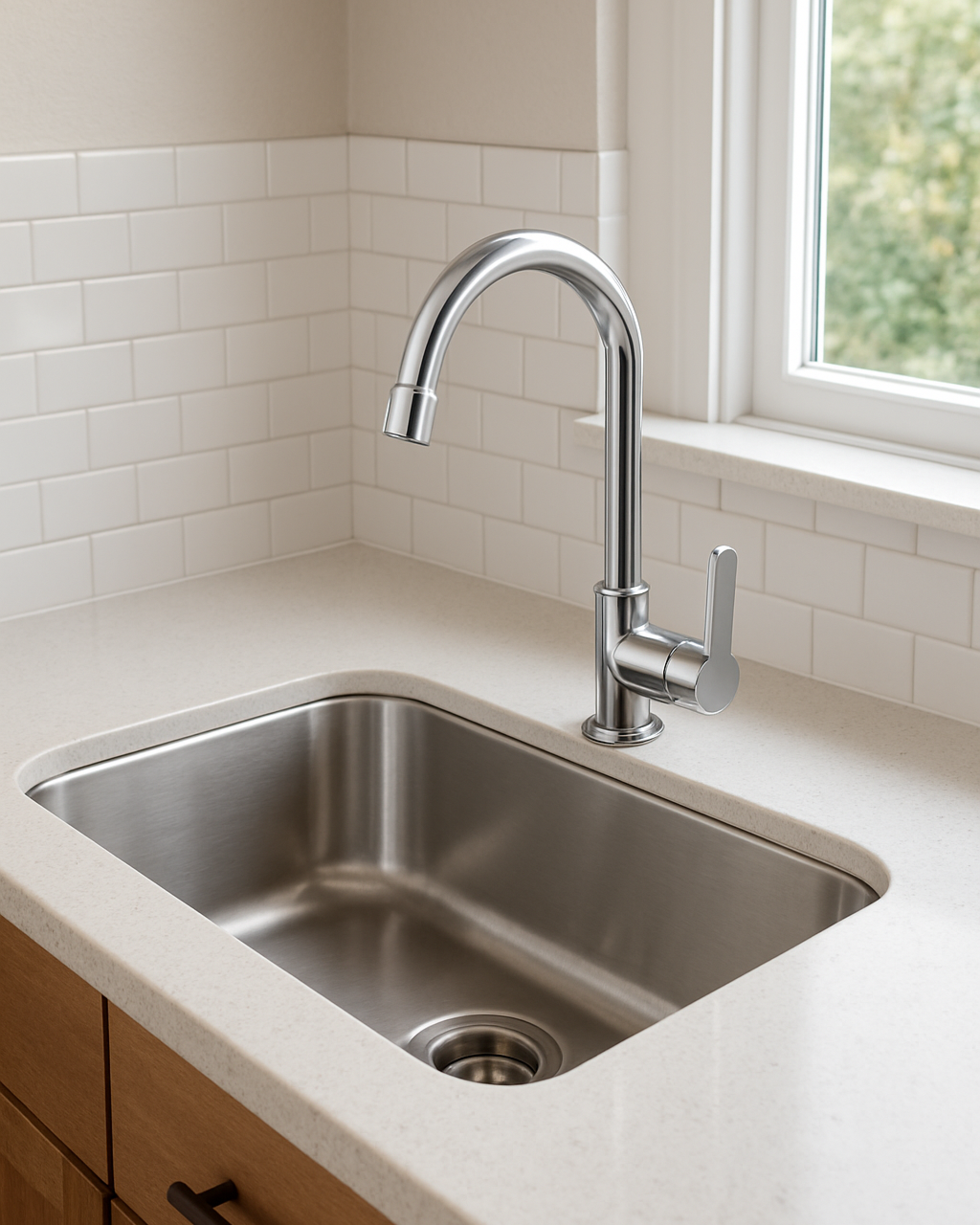 GRIFO DE COCINA – COBRE - CROMADO - 127-6001S