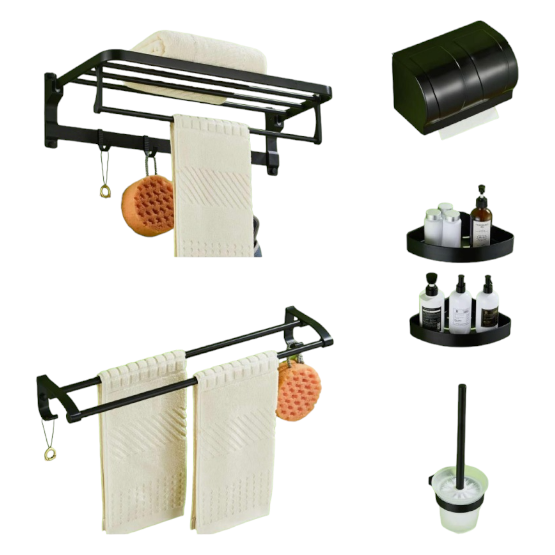 SET DE TOALLEROS - ALUMINIO