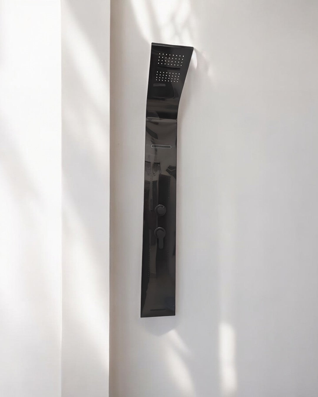 PANEL DE DUCHA - 22CM - NEGRO(ACCESORIOS)/NEGRO(PANEL) - Y19-201