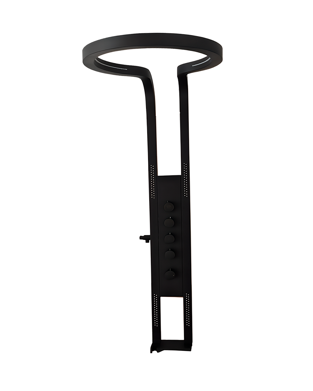 PANEL DE DUCHA - 19CM/50CM - NEGRO(ACCESORIOS)/NEGRO(PANEL) - Y19-301