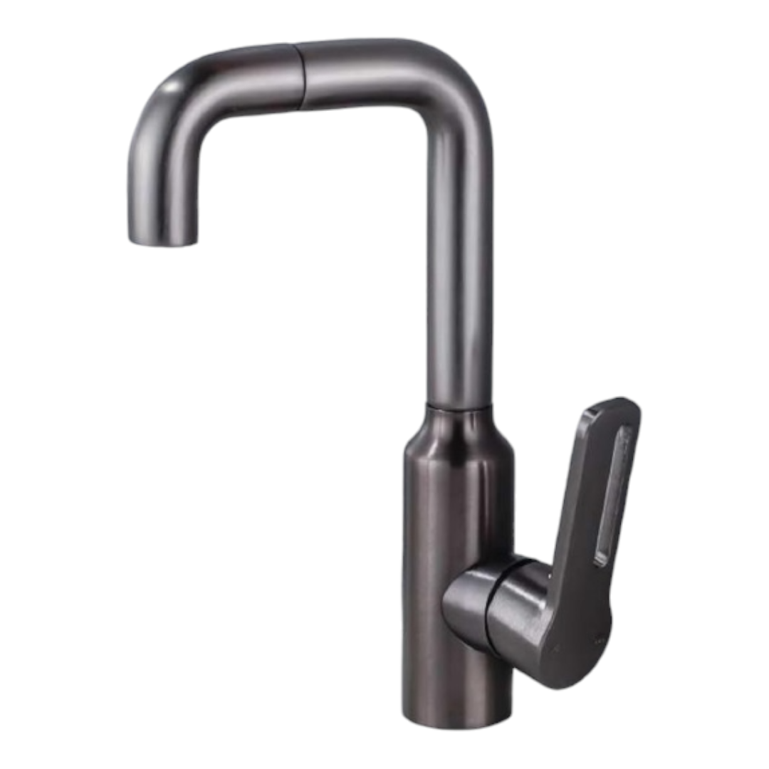 GRIFO DE LAVAMANO - ACERO INOXIDABLE - 2000G