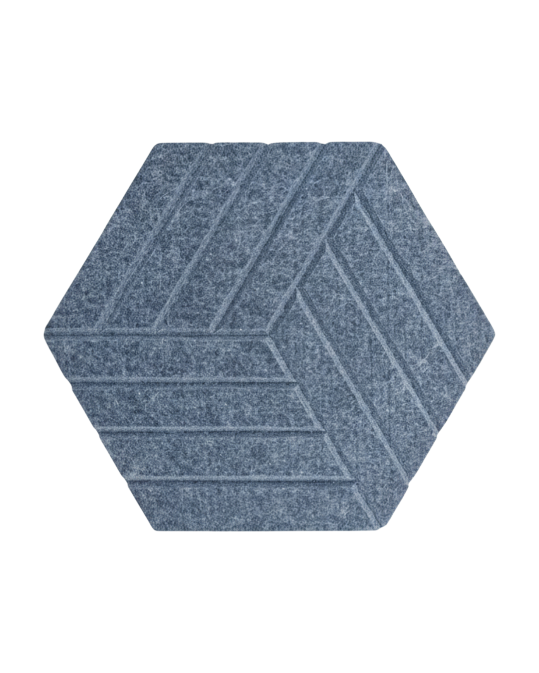 PANEL ACÚSTICO DE POLIÉSTER NEGRO SÉSAMO 40×40 CM – 8 MM