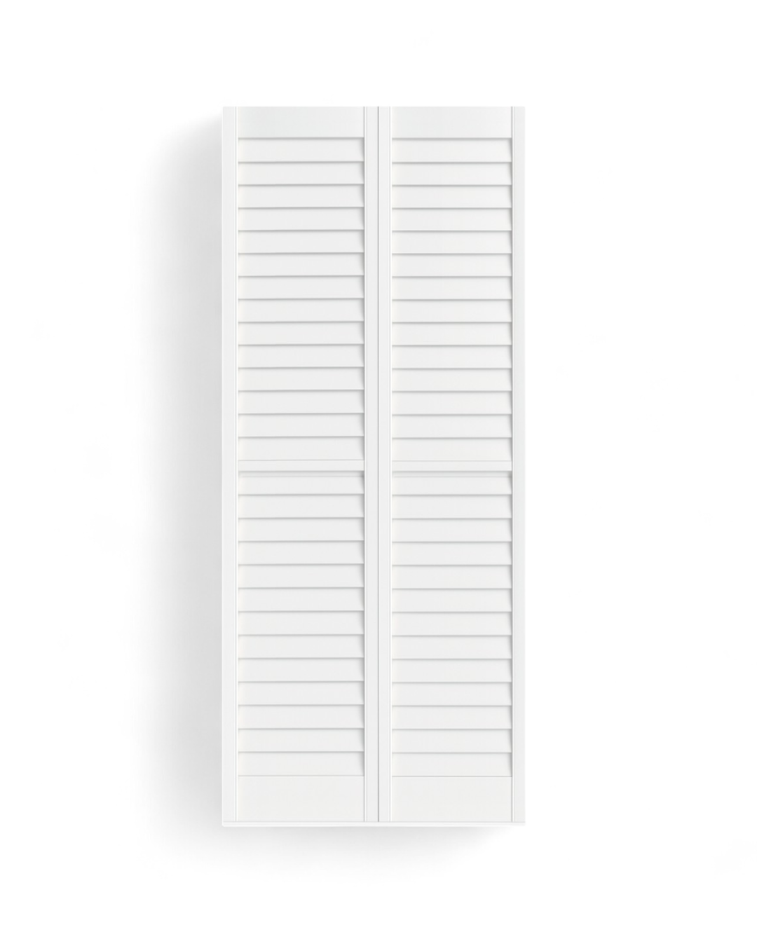 CLOSET PLEGABLE - PVC- 82.00CM X 2.03M - BLANCO MATE