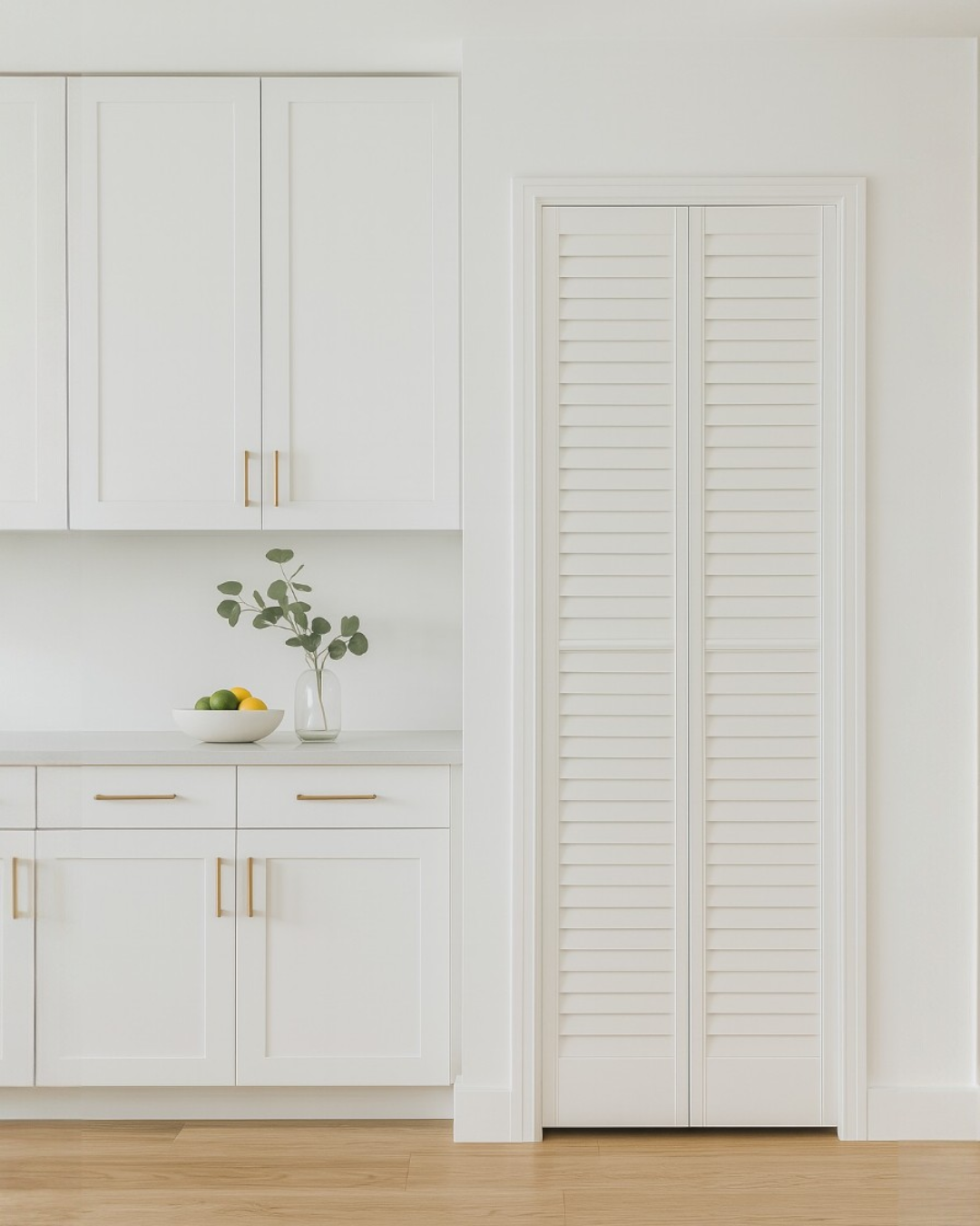 CLOSET PLEGABLE - PVC- 82.00CM X 2.03M - BLANCO MATE