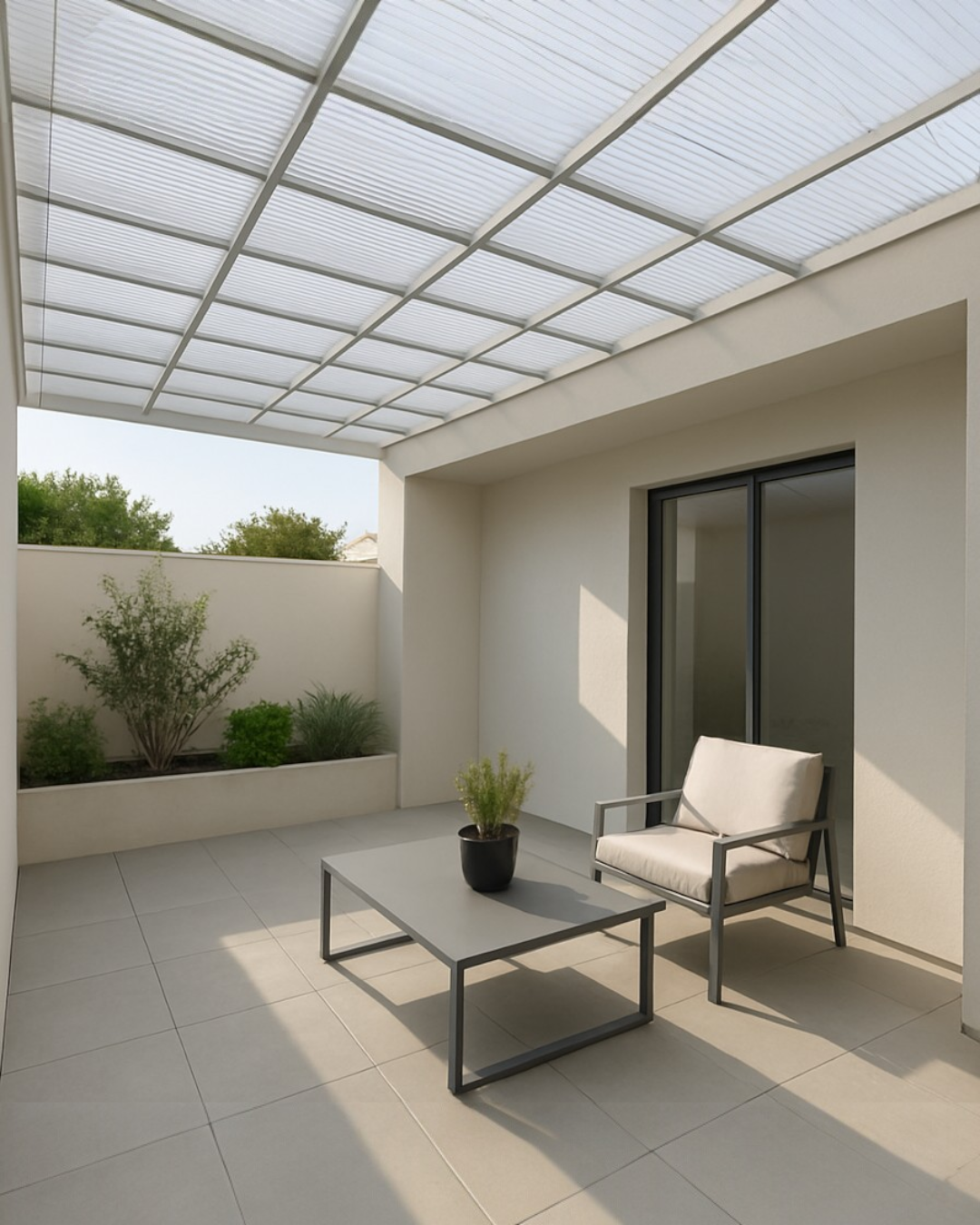 LÁMINA DE POLICARBONATO - 1.22M X 8MM X 3.05M - TRANSPARENTE