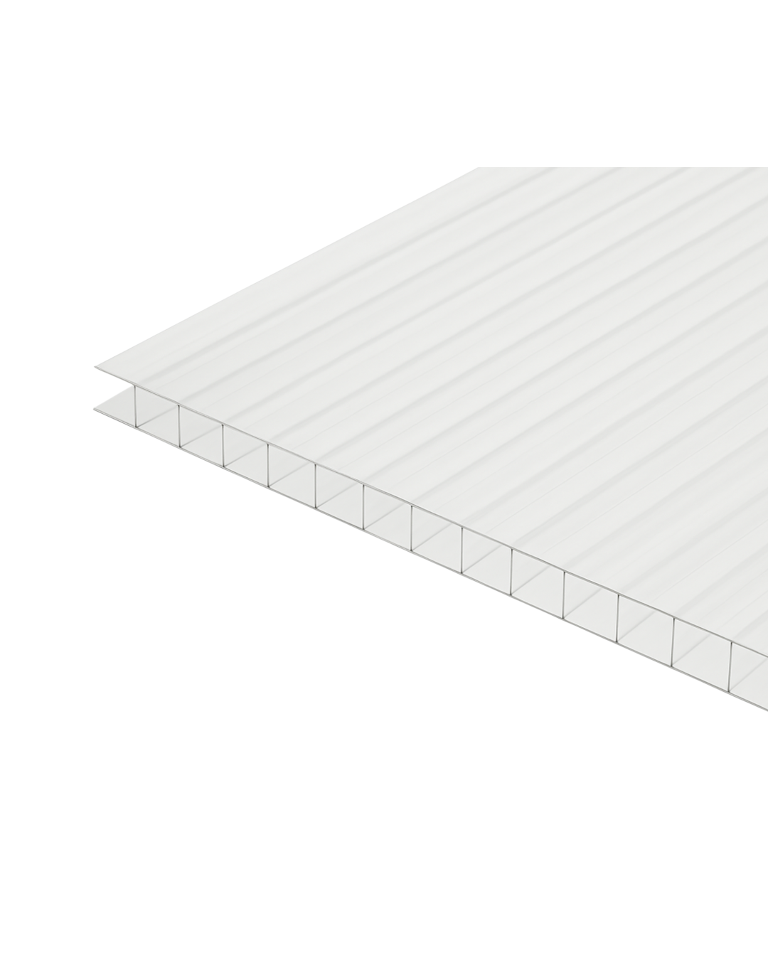 LÁMINA DE POLICARBONATO - 1.22M X 8MM X 3.05M - BLANCO
