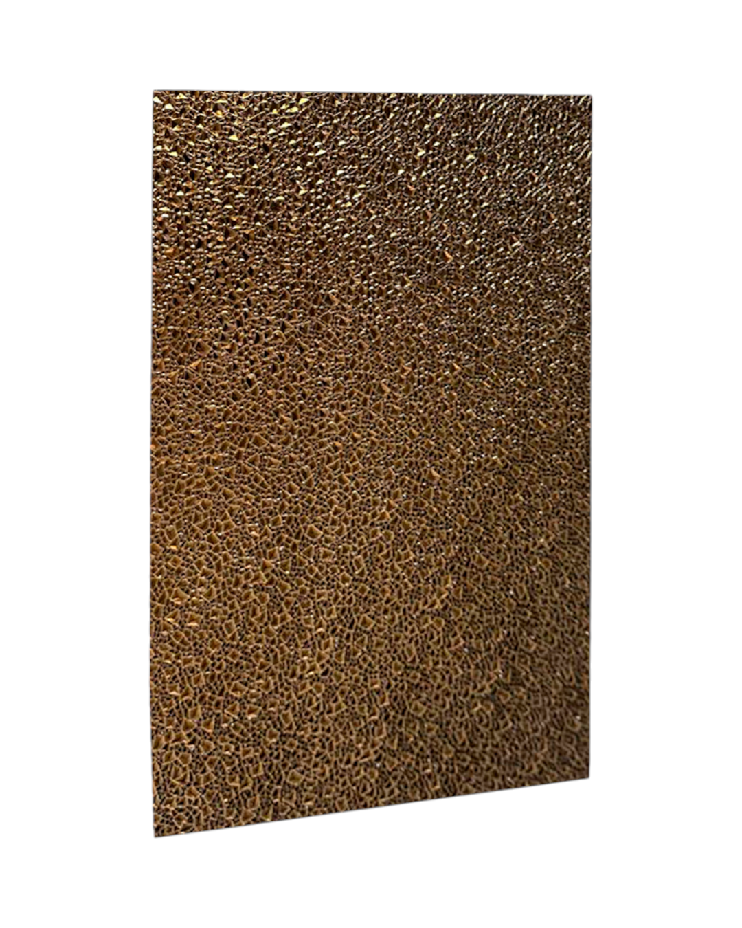 LÁMINA DE POLICARBONATO DIAMANTE - 1.22M X 2MM X 3.05M - PARDO AMARILLENTO