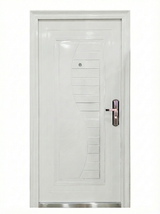 White Metal Security Door 0.98mx 2.15m