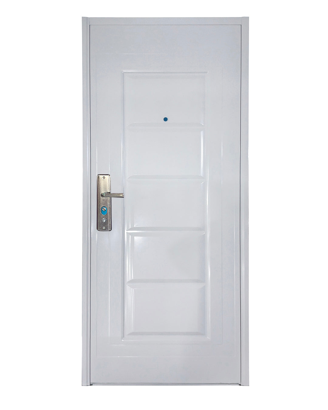 White Metal Security Door 0.98mx 2.15m