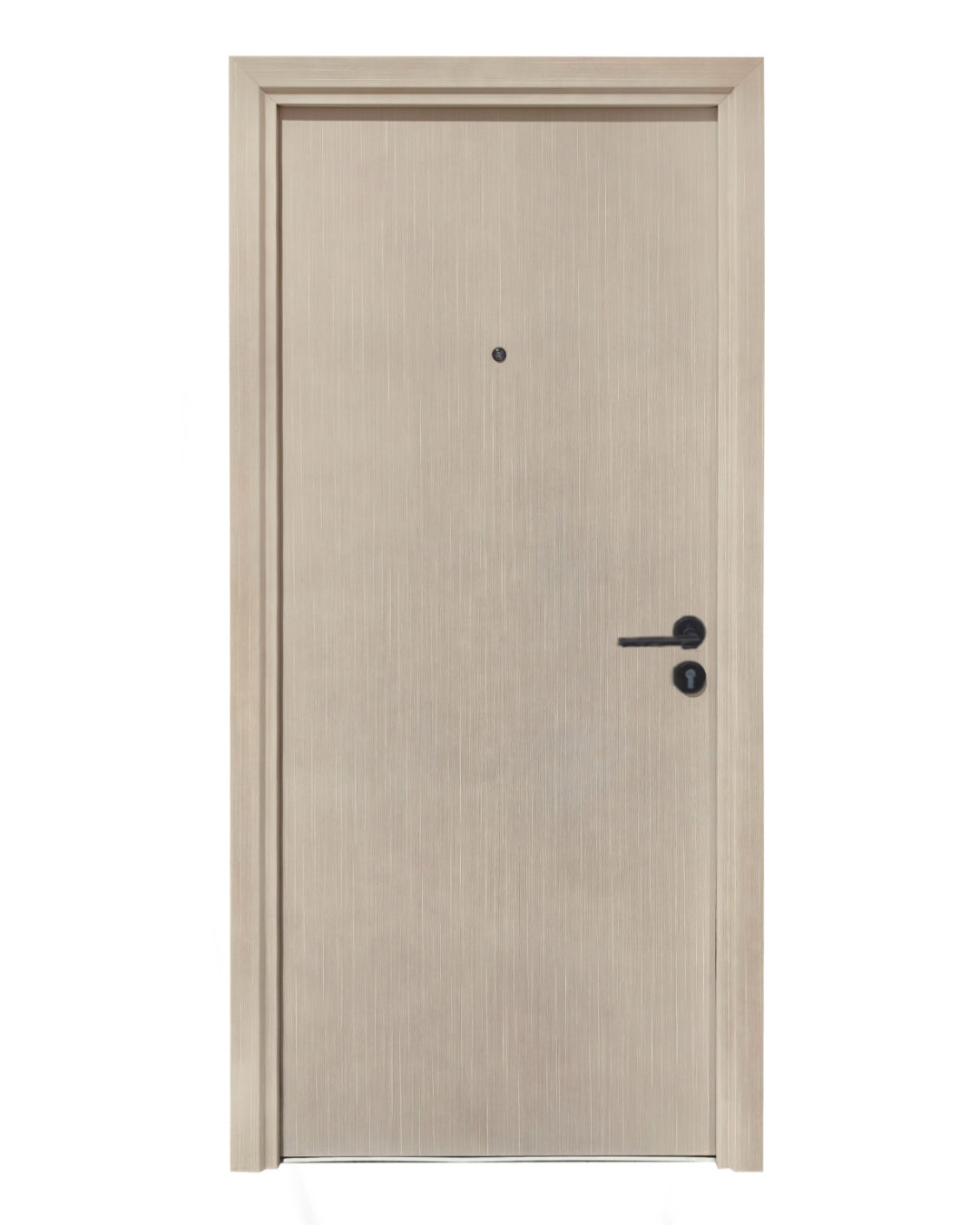 PUERTA DE SEGURIDAD MULTIPUNTOS - 97CM X 215CM X 70MM - CREMA NATURAL