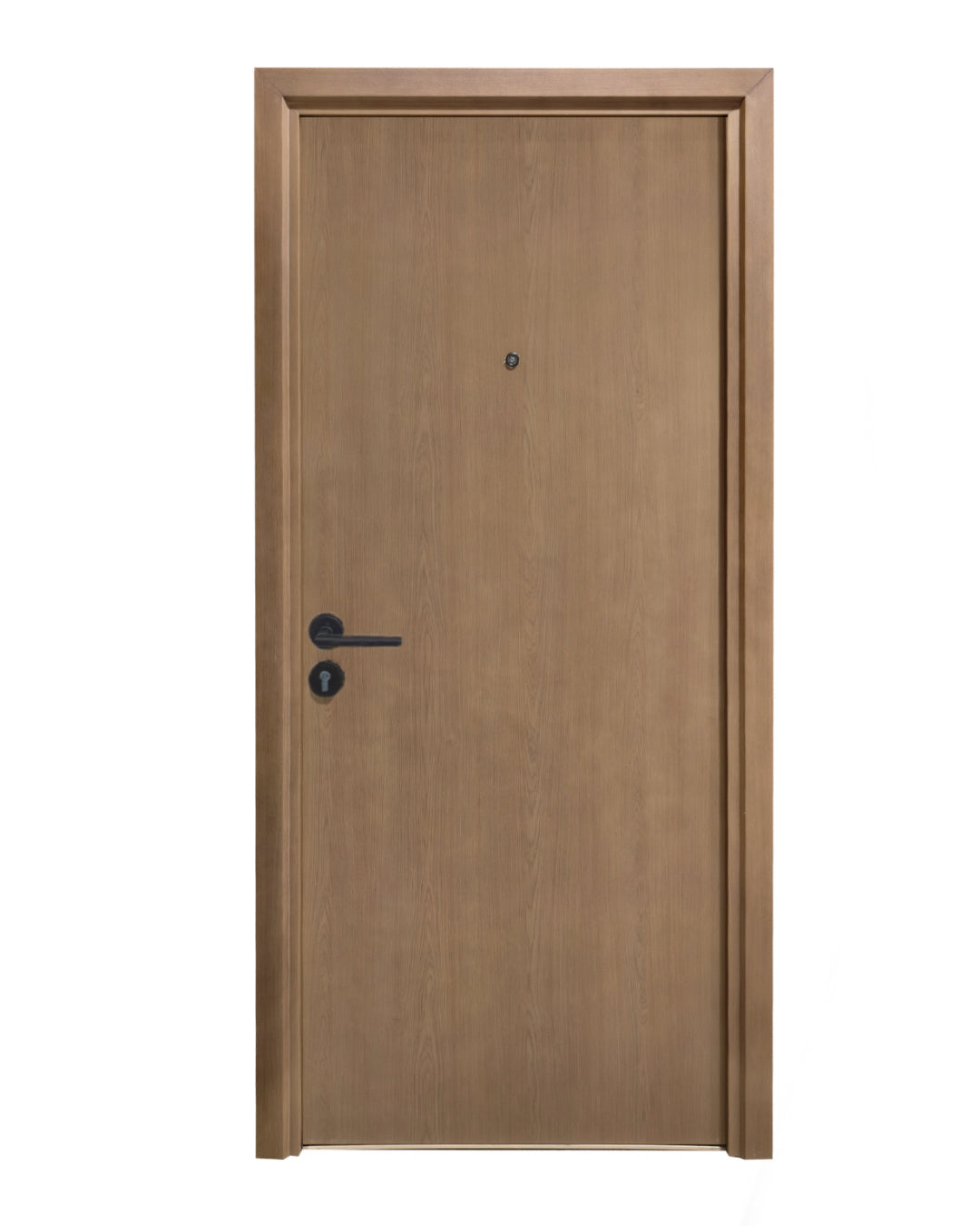 PUERTA DE SEGURIDAD MULTIPUNTOS - 97CM X 215CM X 70MM - NOGAL NATURAL CLARO