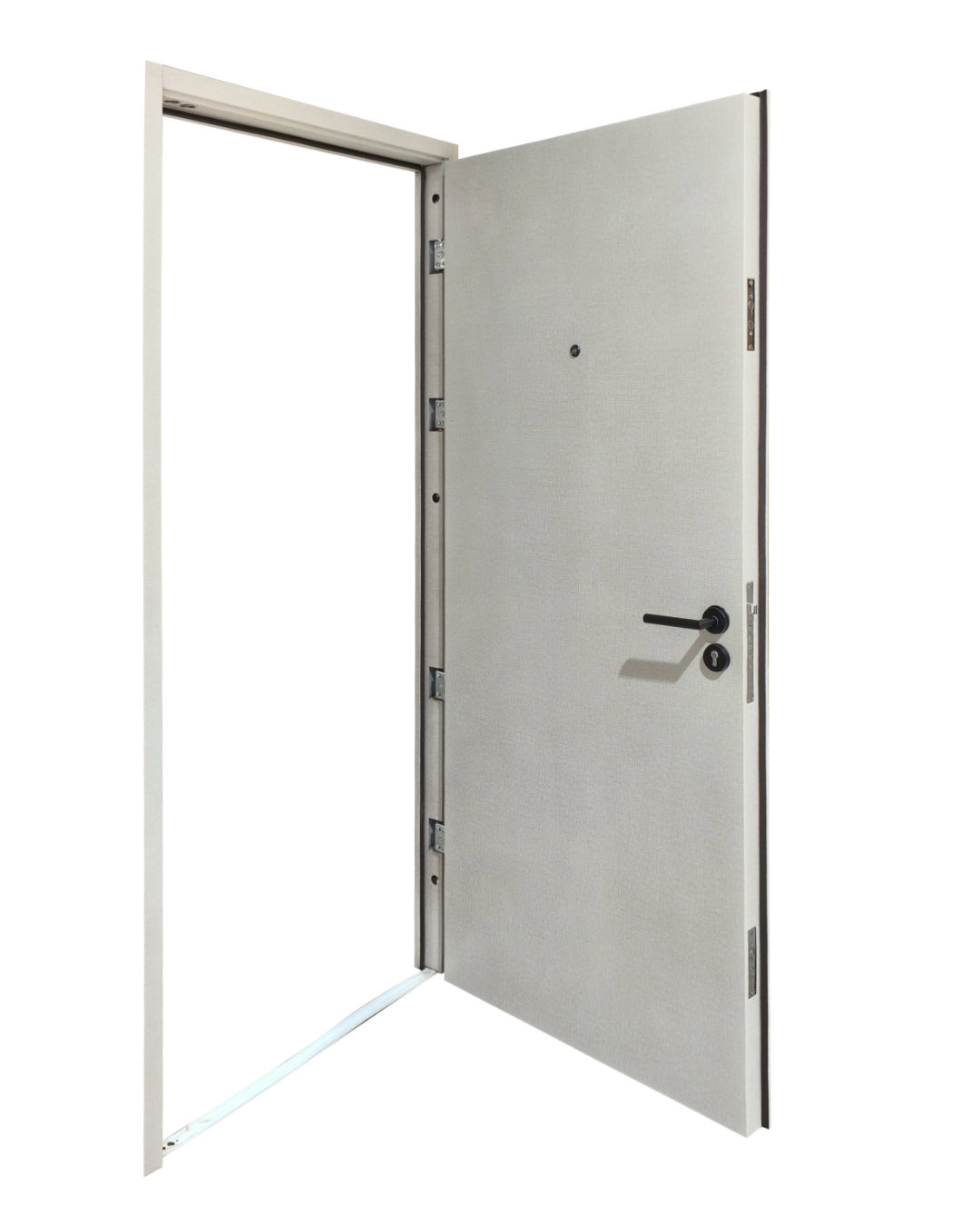 PUERTA DE SEGURIDAD MULTIPUNTOS - 97CM X 215CM X 70MM - LINO CLARO