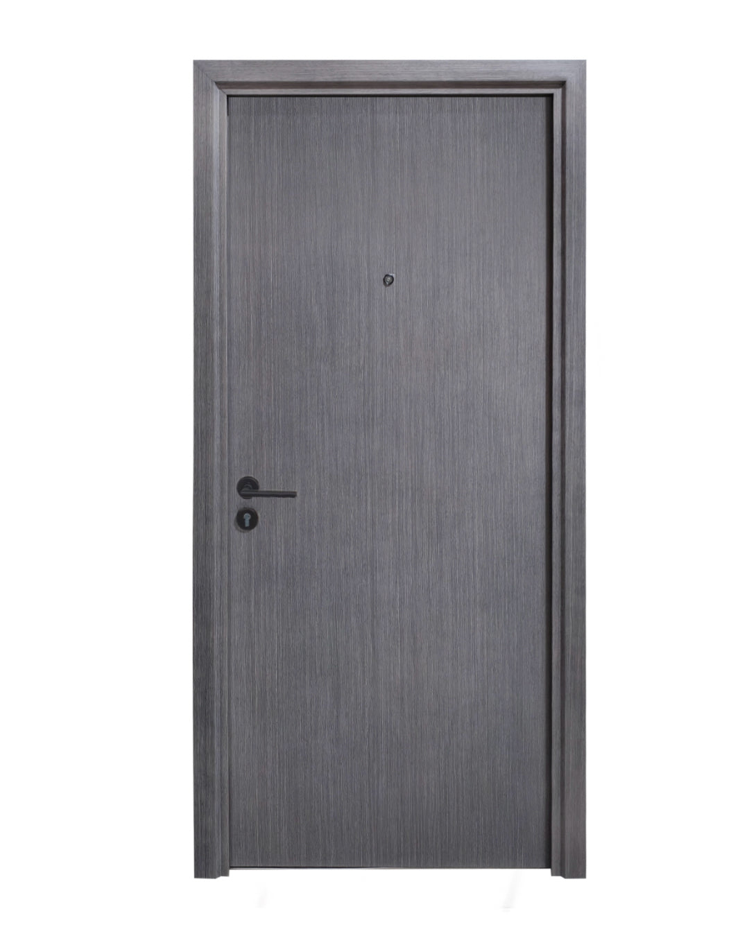 PUERTA DE SEGURIDAD MULTIPUNTOS - 97CM X 215CM X 70MM - GRIS CENIZA AZULADO