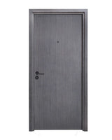 PUERTA DE SEGURIDAD MULTIPUNTOS - 97CM X 215CM X 70MM - GRIS CENIZA AZULADO