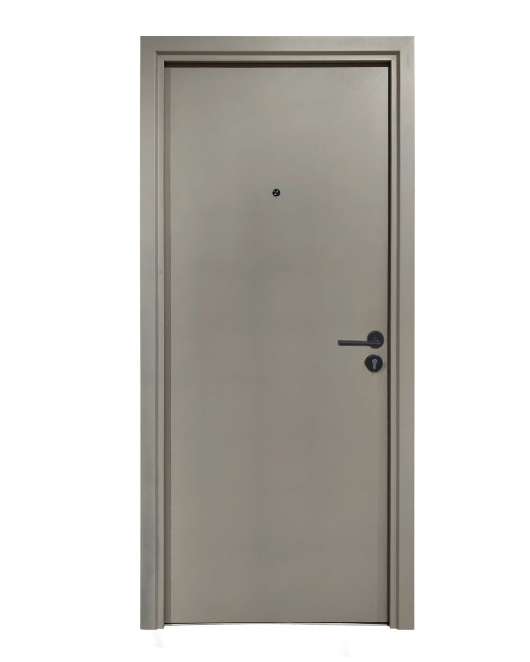 PUERTA DE SEGURIDAD MULTIPUNTOS - 97CM X 215CM X 70MM - TAUPE