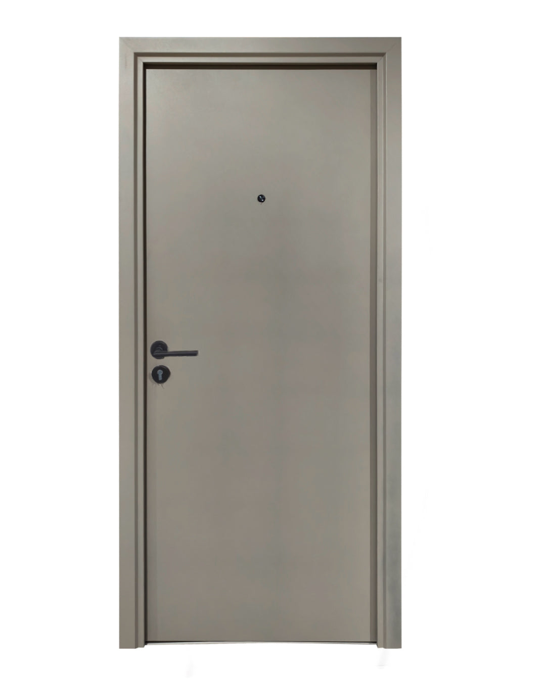 PUERTA DE SEGURIDAD MULTIPUNTOS - 97CM X 215CM X 70MM - TAUPE