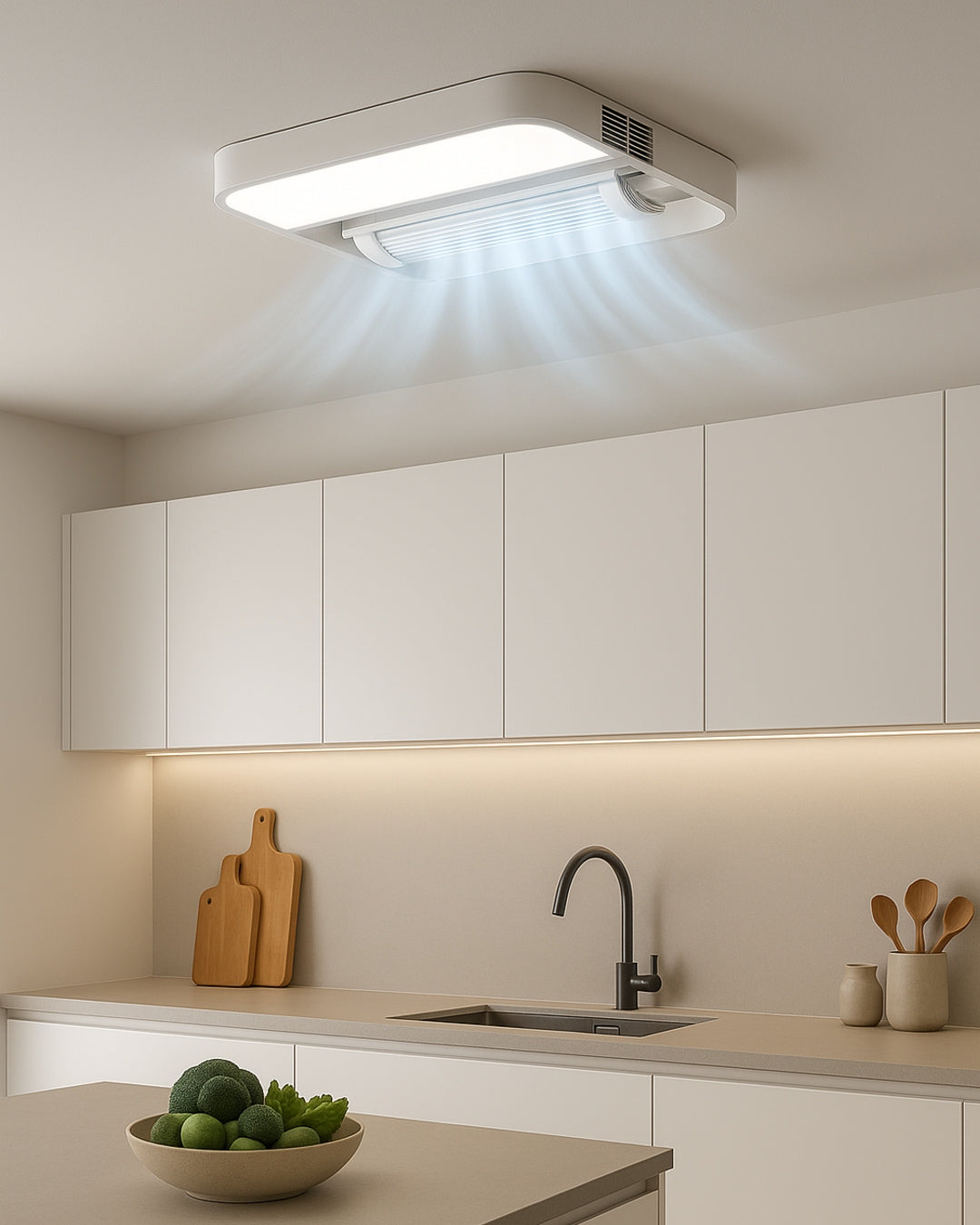MODERN CEILING FAN - 132CM