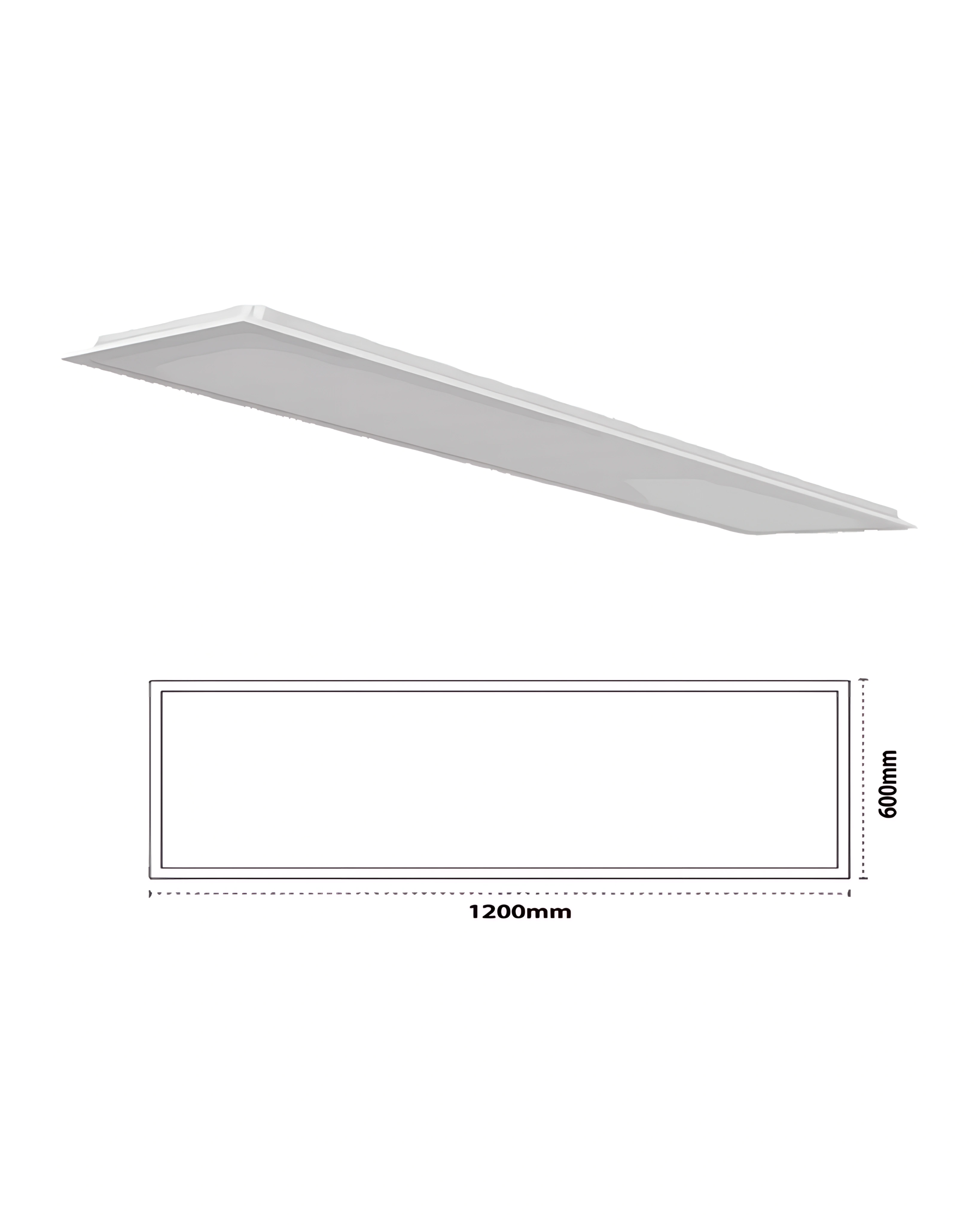 BACKLIT LED PANEL 2X4 80W CCT