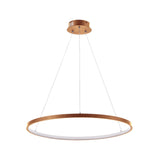 LÁMPARA COLGANTE LED BRONCE 37W 3K