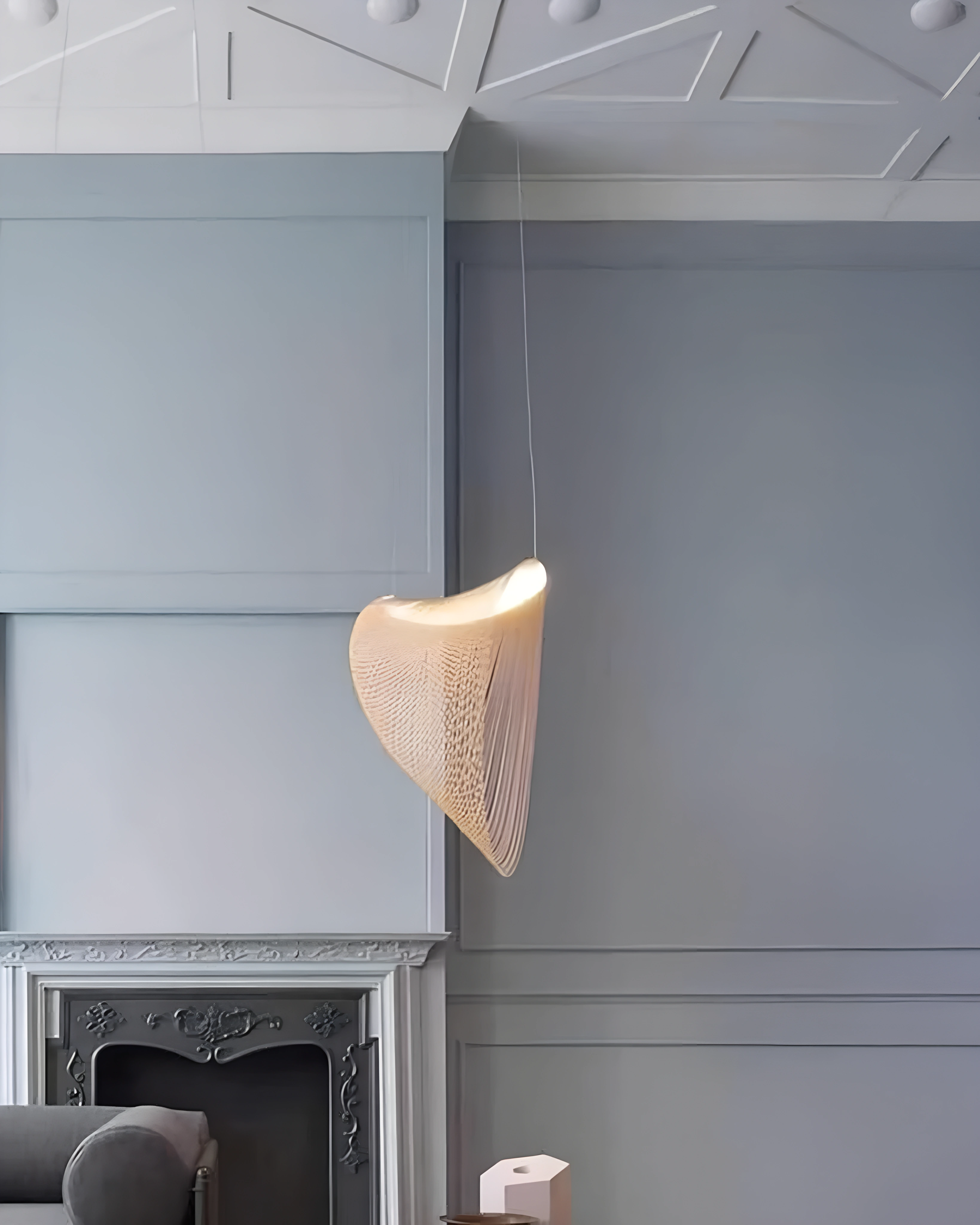 LAMPARA COLGANTE LED MADERA 18W 30K