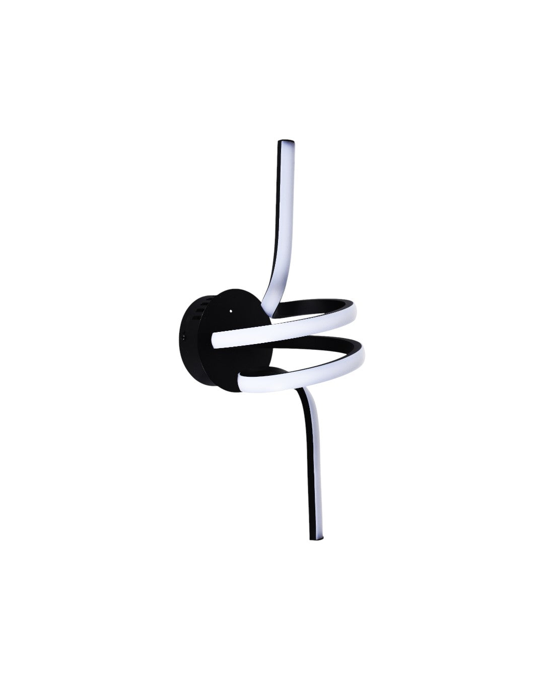 LAMPARA DE PARED LED NEGRA 20W 30K