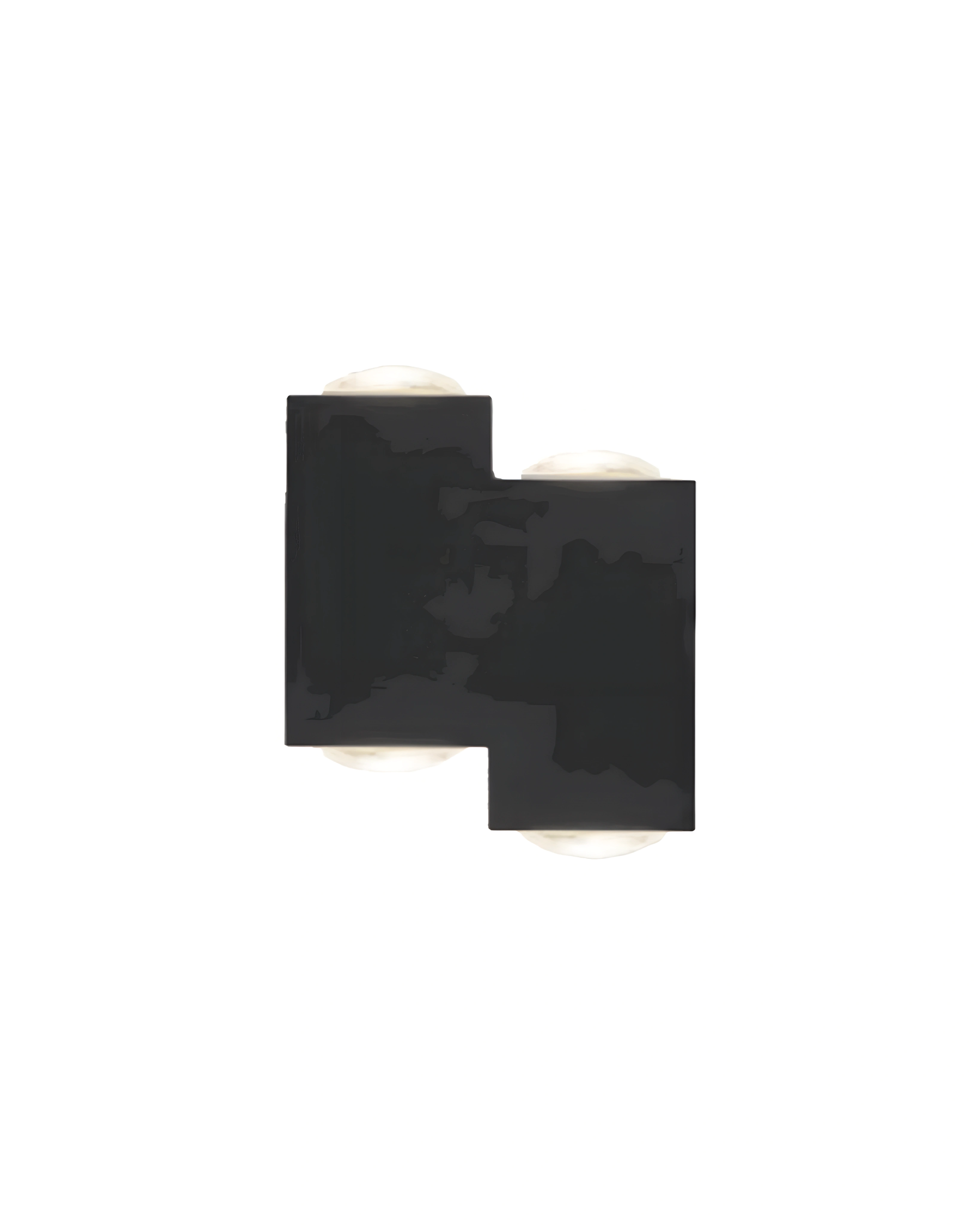 LAMPARA DE PARED EXTERIOR NEGRA LED 4W 30K