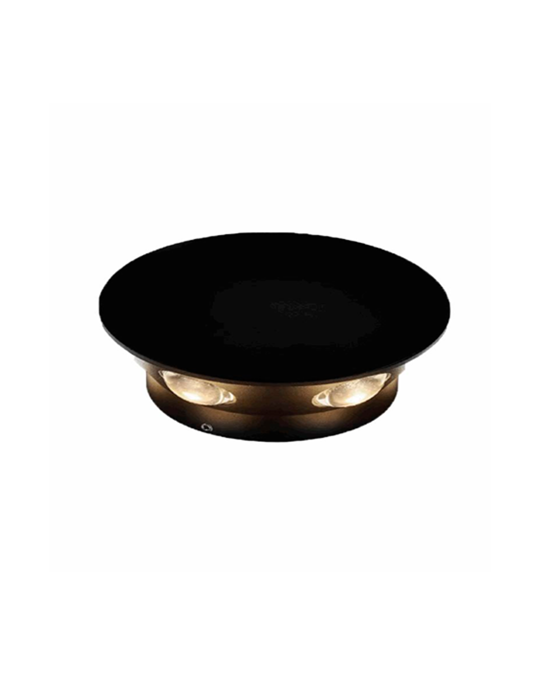 LAMPARA DE PARED EXTERIOR NEGRA LED 6W 30K