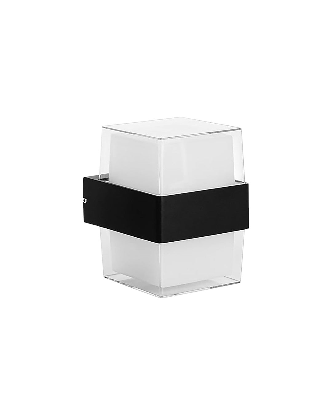 LAMPARA DE PARED EXTERIOR NEGRA LED 3K