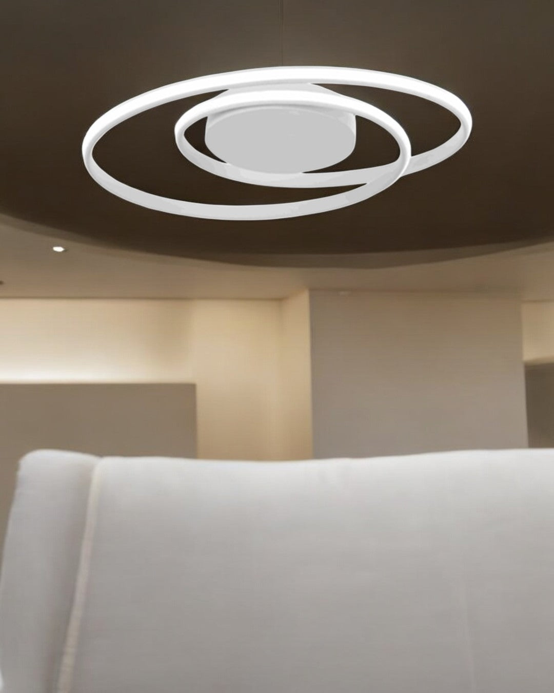 LAMPARA DE TECHO LED BLANCA 45W 3K