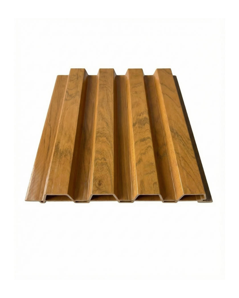 Lámina ASA Exterior Tipo Madera Nuez | Acabado Brillante | 2.9 m | Resistente UV