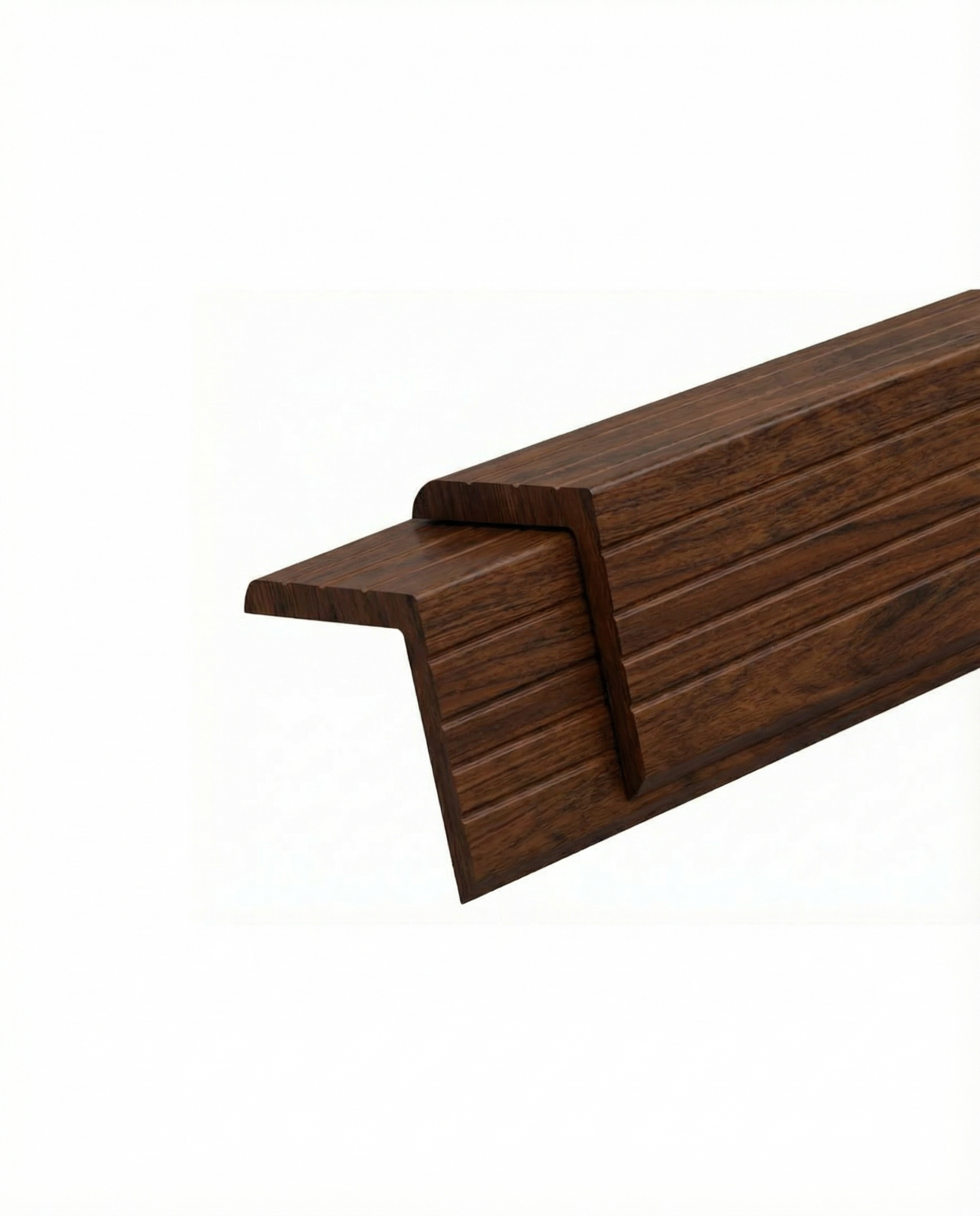 Esquinero ASA Exterior Tipo Madera | Acabado Mate | 2.9 m | Resistente UV