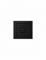 SUMIDERO DECORATIVO - NEGRO MATE - SUS304 - 11 CM X 11 CM / 15 CM X 15 CM