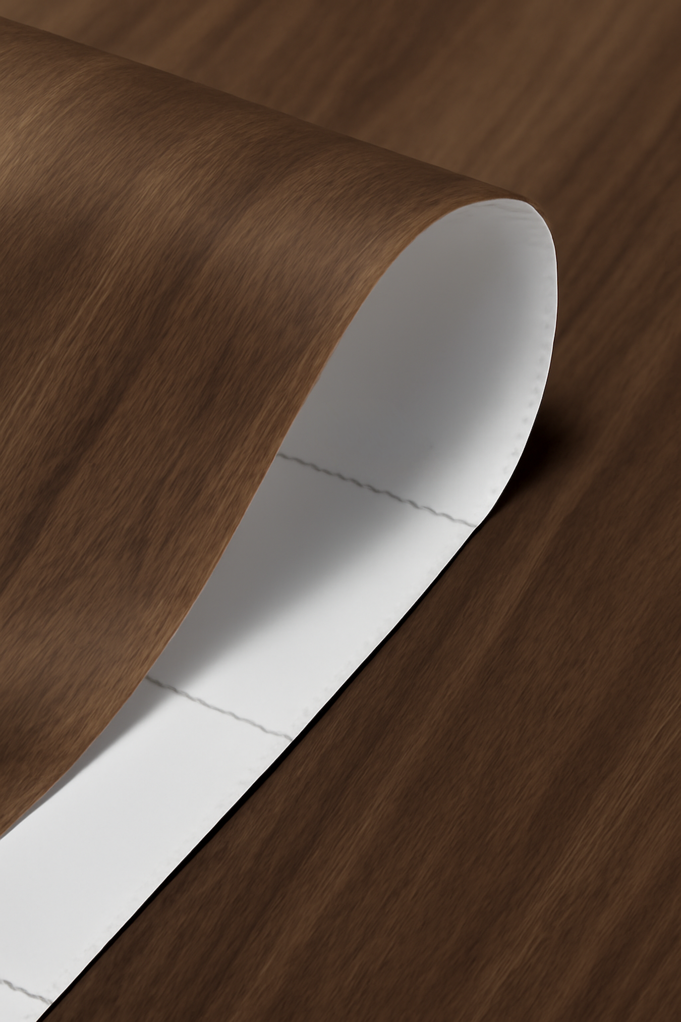 PAPEL VINIL ADHESIVO - 1.22M X 25.00M - MADERA NOGAL OSCURO