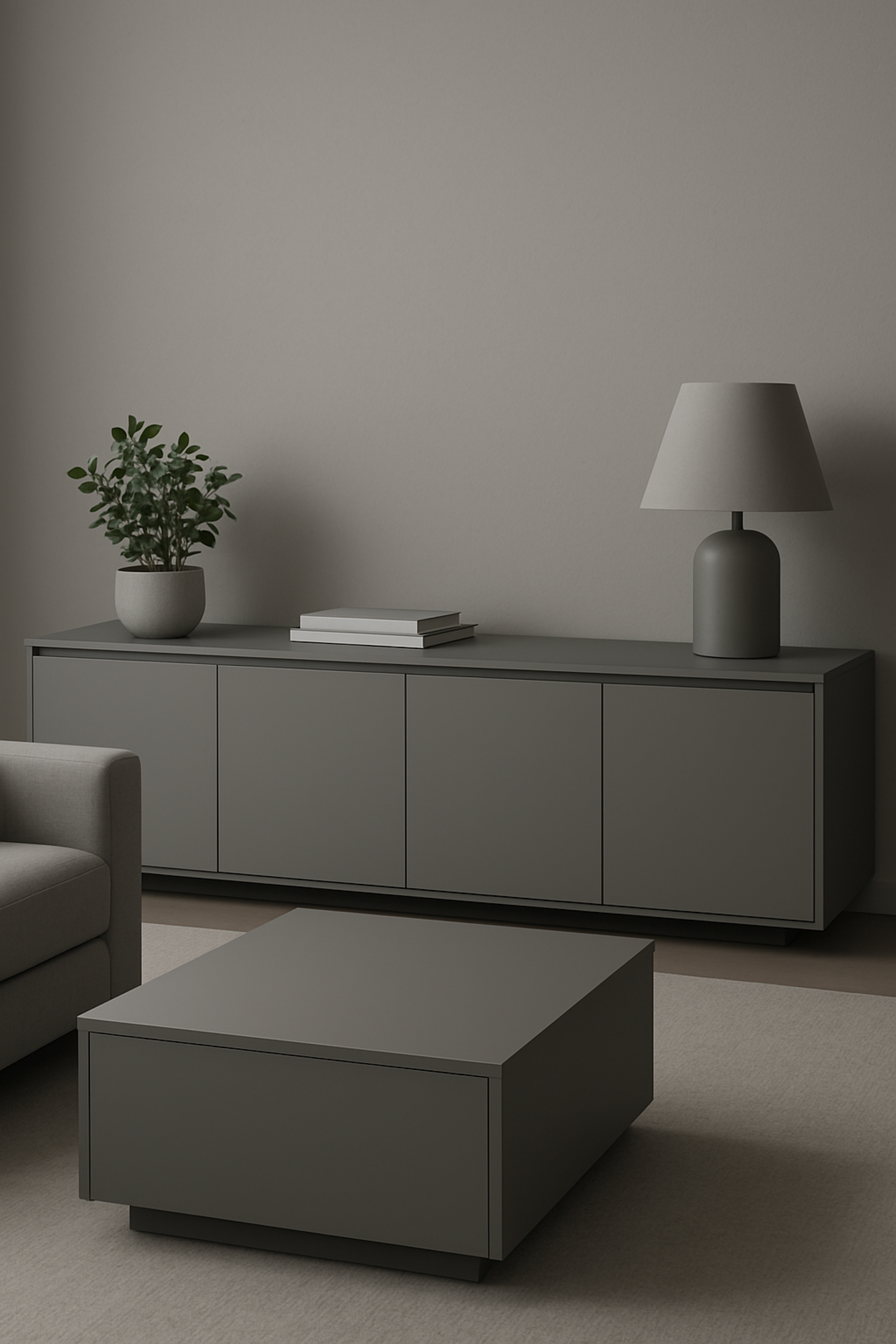 PAPEL VINIL ADHESIVO - 1.22M X 25.00M - GRIS CLARO