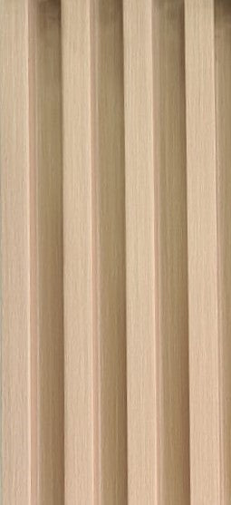 REVESTIMIENTO DE PARED PVC 170*22*2900MM CREMA