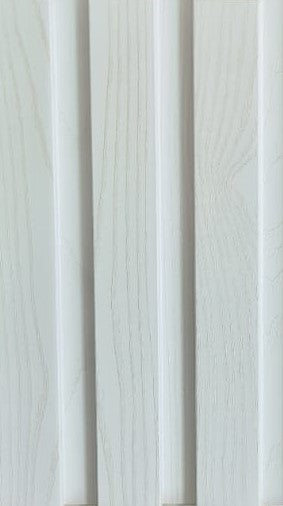 REVESTIMIENTO DE PARED PVC 195*12*2900MM BLANCO