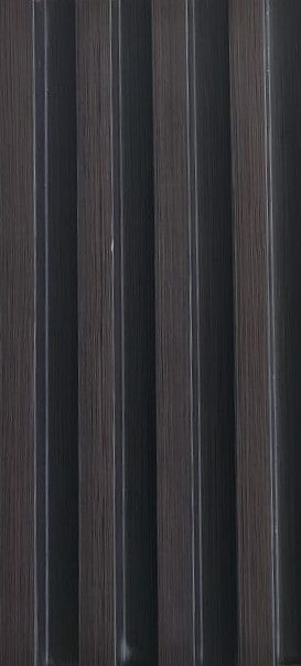 REVESTIMIENTO DE PARED PVC 170*22*2900MM WENGUE